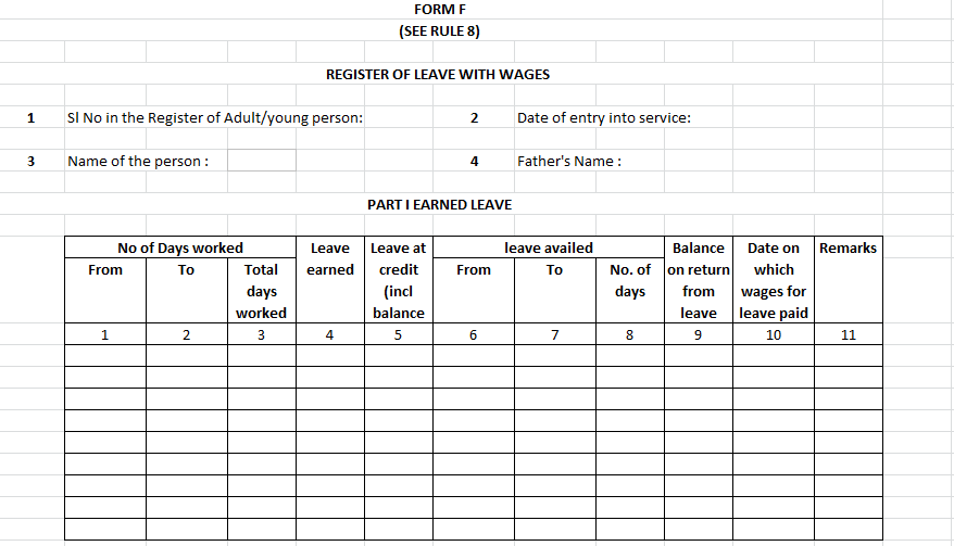 form f